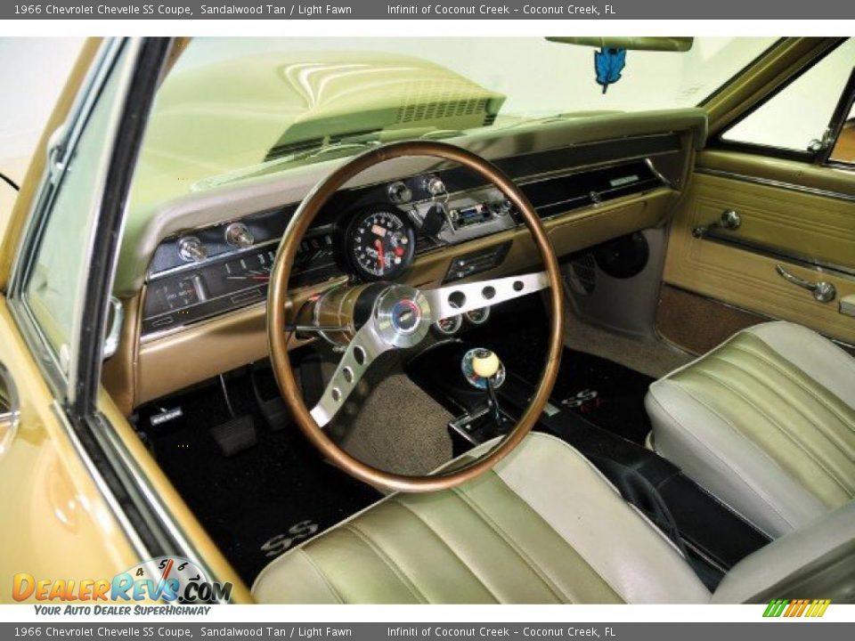 Light Fawn Interior - 1966 Chevrolet Chevelle SS Coupe Photo #4