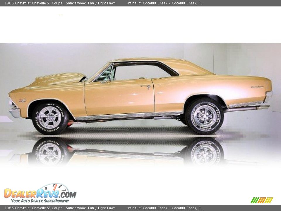 Sandalwood Tan 1966 Chevrolet Chevelle SS Coupe Photo #9