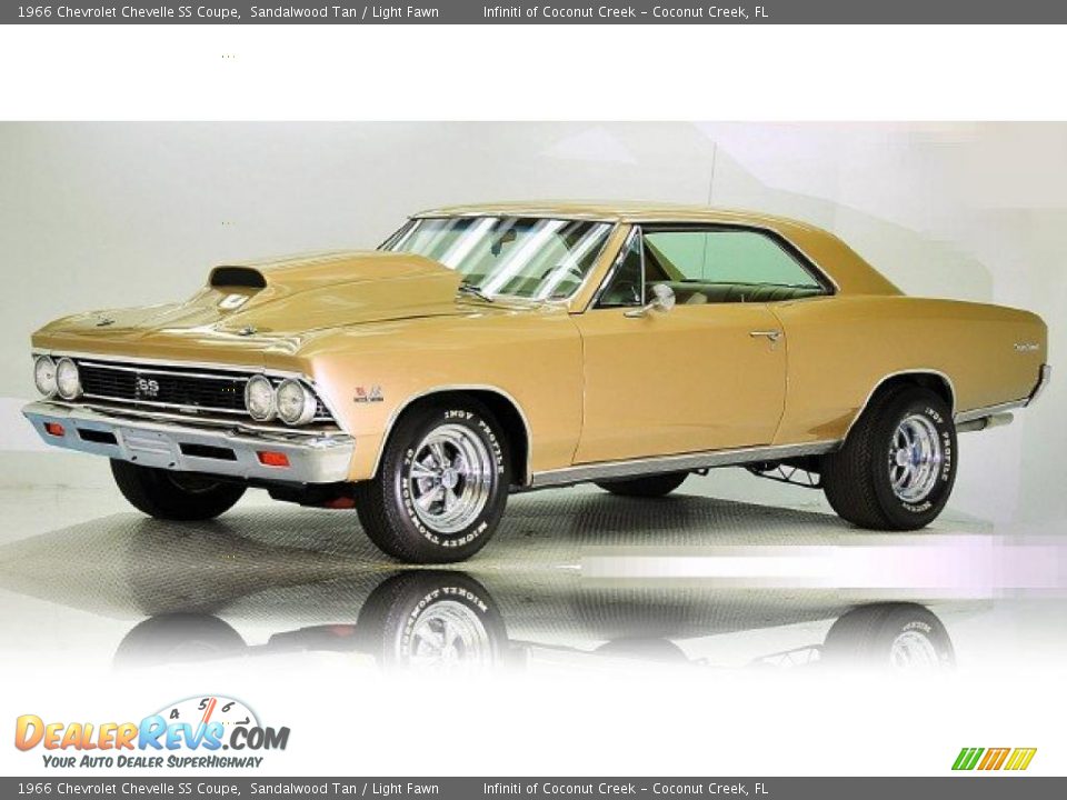 Sandalwood Tan 1966 Chevrolet Chevelle SS Coupe Photo #11