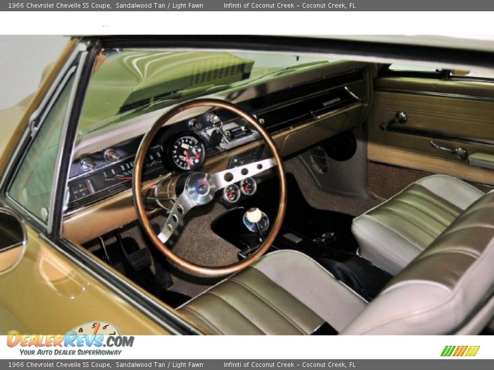 Light Fawn Interior - 1966 Chevrolet Chevelle SS Coupe Photo #20