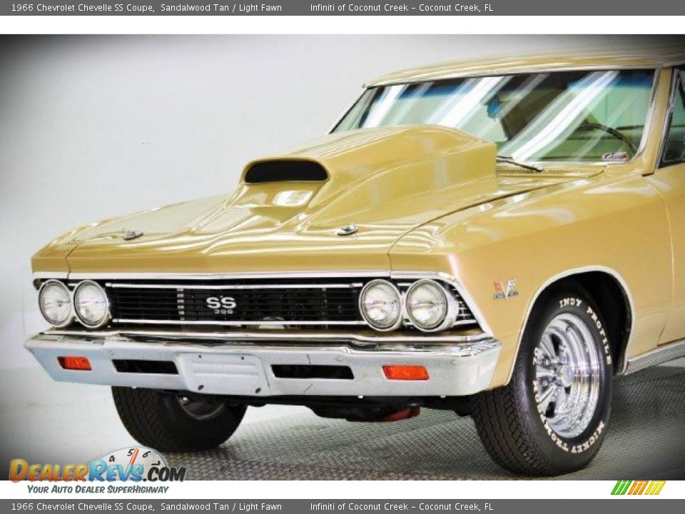 1966 Chevrolet Chevelle SS Coupe Sandalwood Tan / Light Fawn Photo #23