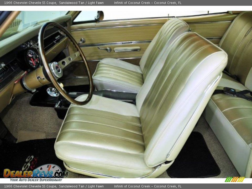 Light Fawn Interior - 1966 Chevrolet Chevelle SS Coupe Photo #28