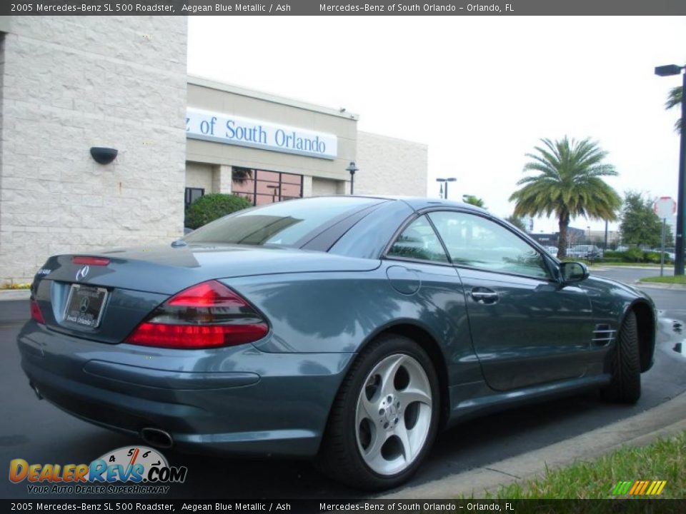 Mercedes sl500 blue #4