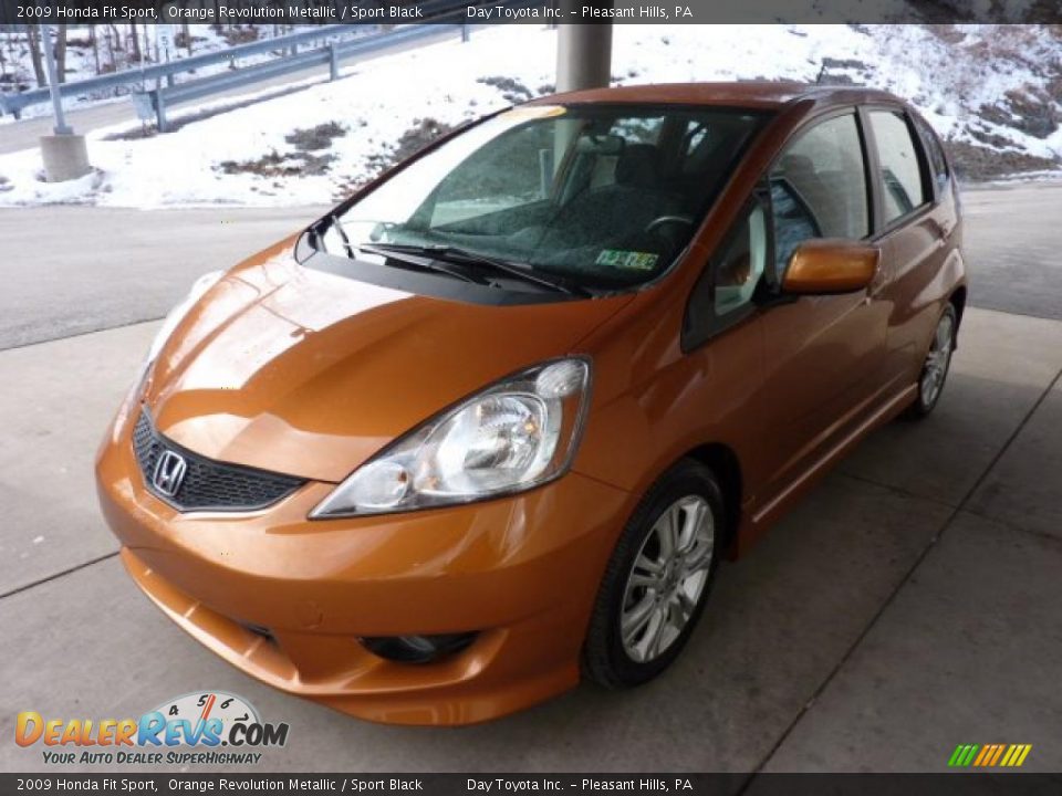 2009 Honda fit orange #1