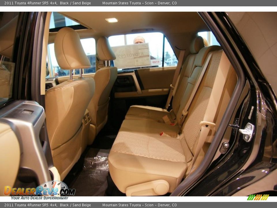 2011 Toyota 4Runner SR5 4x4 Black / Sand Beige Photo #4