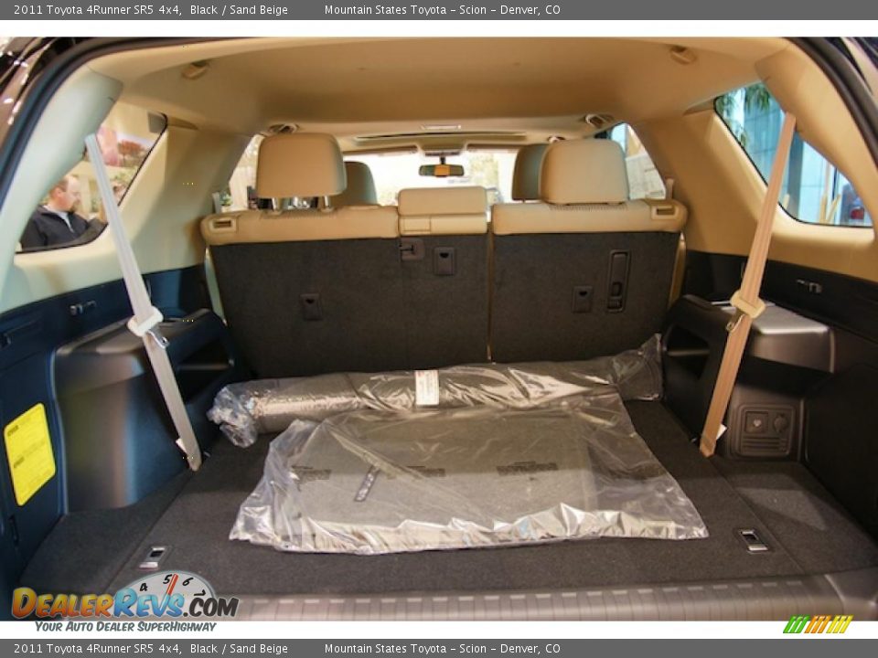 2011 Toyota 4Runner SR5 4x4 Black / Sand Beige Photo #5