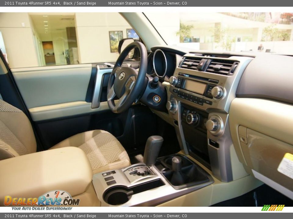 2011 Toyota 4Runner SR5 4x4 Black / Sand Beige Photo #7