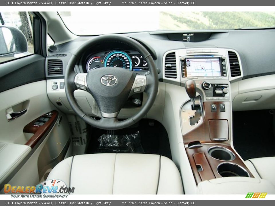 Dashboard of 2011 Toyota Venza V6 AWD Photo #10