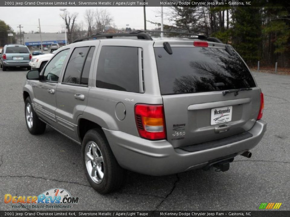 Silverstone Metallic 2001 Jeep Grand Cherokee Limited 4x4 Photo #2