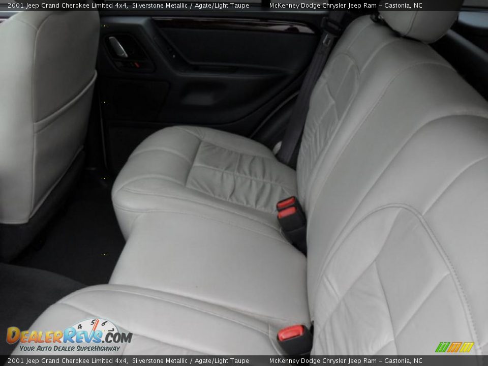Agate/Light Taupe Interior - 2001 Jeep Grand Cherokee Limited 4x4 Photo #17