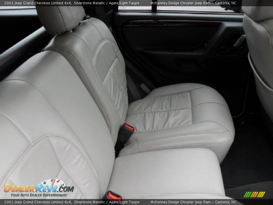Agate/Light Taupe Interior - 2001 Jeep Grand Cherokee Limited 4x4 Photo #21