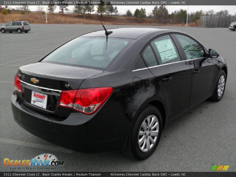 2011 Chevrolet Cruze LT Black Granite Metallic / Medium Titanium Photo #4