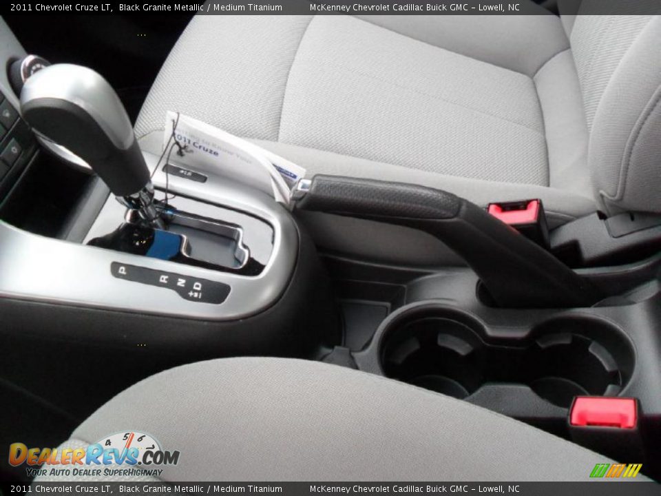 2011 Chevrolet Cruze LT Black Granite Metallic / Medium Titanium Photo #9