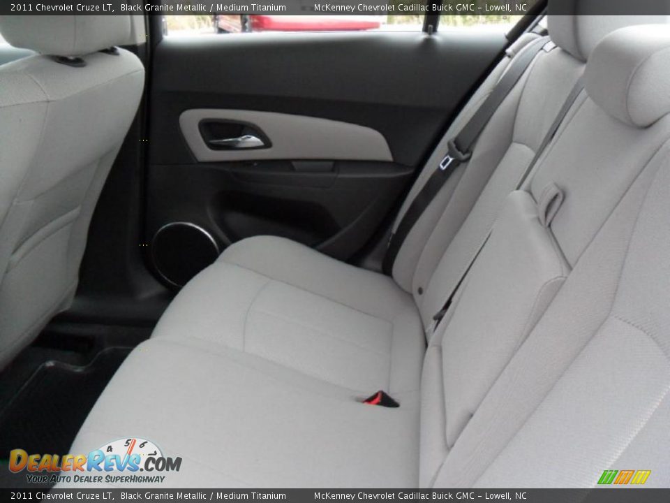 2011 Chevrolet Cruze LT Black Granite Metallic / Medium Titanium Photo #13