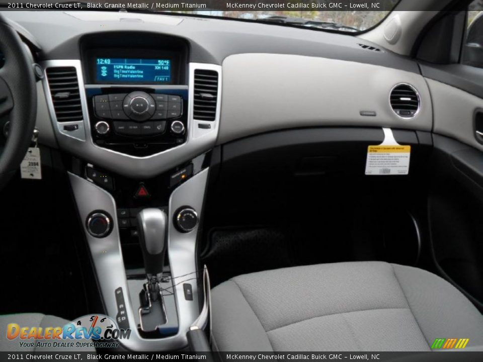 2011 Chevrolet Cruze LT Black Granite Metallic / Medium Titanium Photo #15