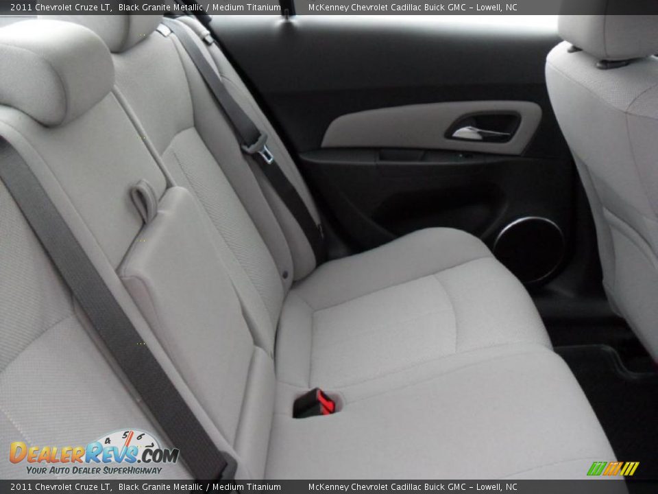 2011 Chevrolet Cruze LT Black Granite Metallic / Medium Titanium Photo #17