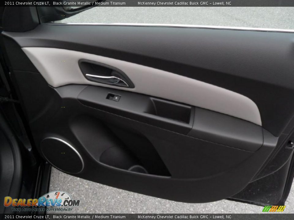 2011 Chevrolet Cruze LT Black Granite Metallic / Medium Titanium Photo #20