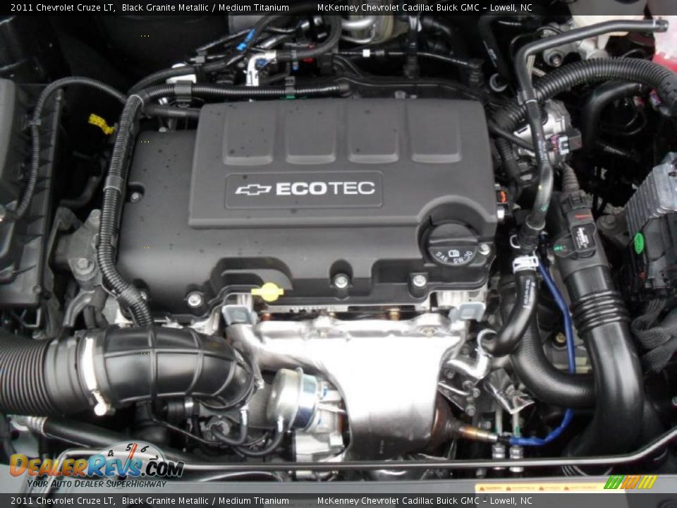 2011 Chevrolet Cruze LT Black Granite Metallic / Medium Titanium Photo #23