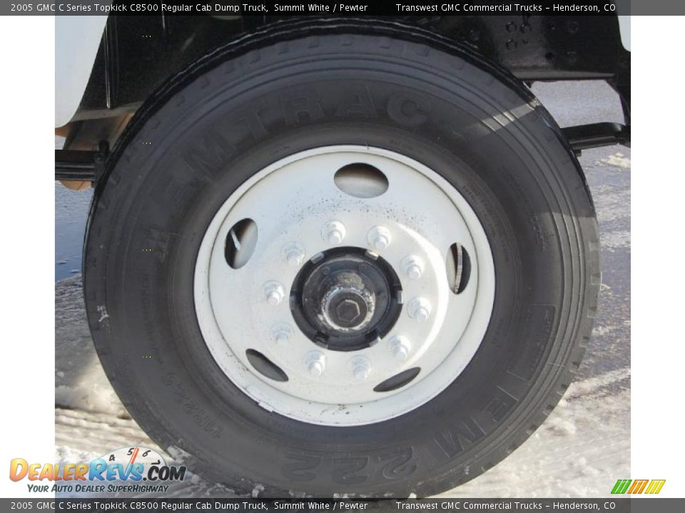 2005 GMC C Series Topkick C8500 Regular Cab Dump Truck Wheel Photo #12