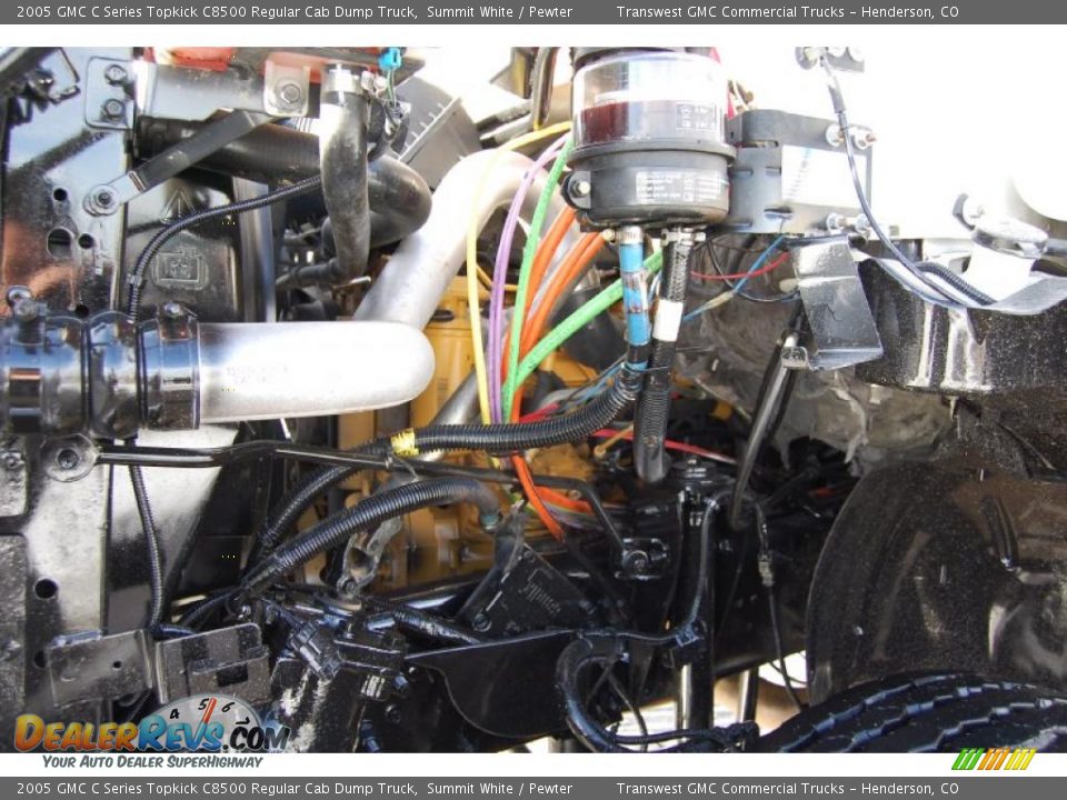 2005 GMC C Series Topkick C8500 Regular Cab Dump Truck 7.2 Liter Caterpillar C7 Turbo-Diesel Inline 6 Cylinder Engine Photo #15