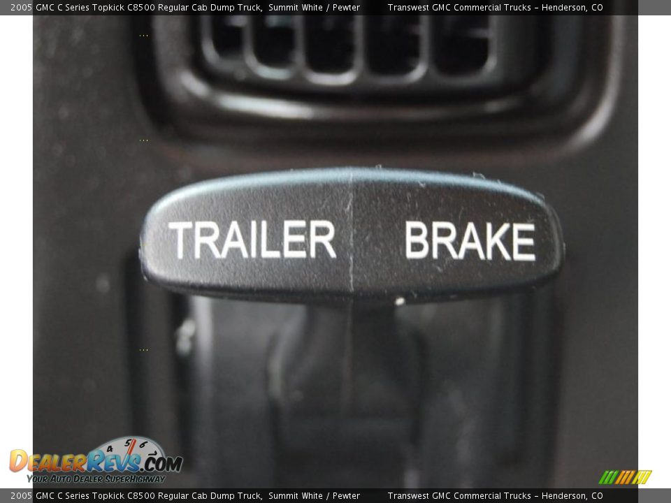 2005 GMC C Series Topkick C8500 Regular Cab Dump Truck Summit White / Pewter Photo #19