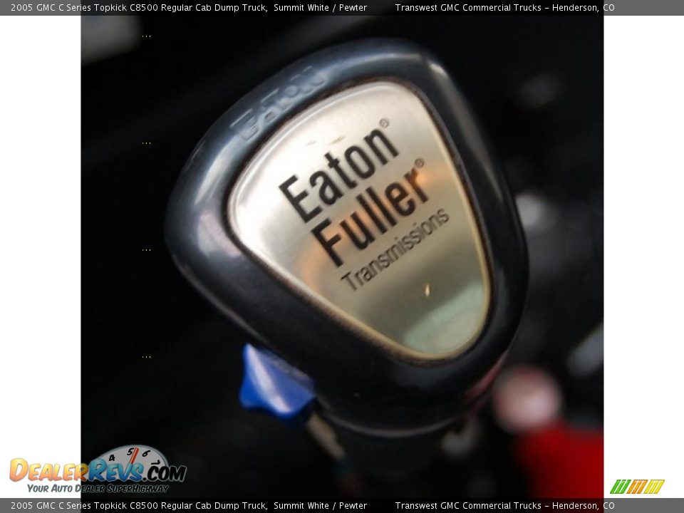 2005 GMC C Series Topkick C8500 Regular Cab Dump Truck Summit White / Pewter Photo #21