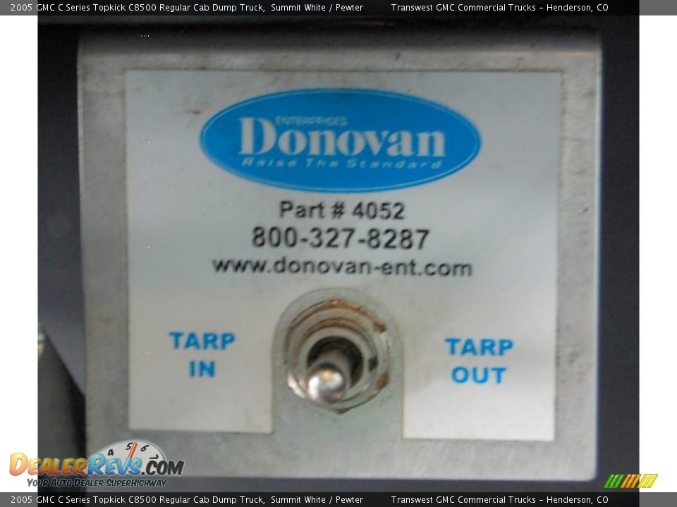 2005 GMC C Series Topkick C8500 Regular Cab Dump Truck Summit White / Pewter Photo #26