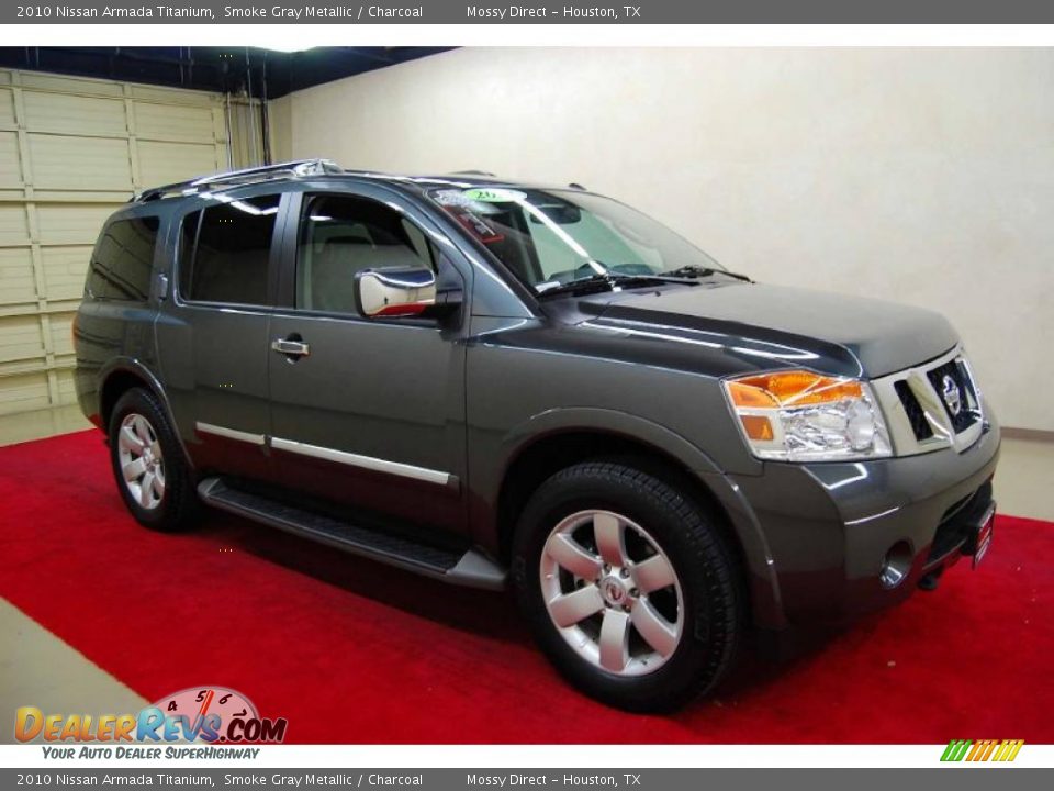 Smoke Gray Metallic 2010 Nissan Armada Titanium Photo #1