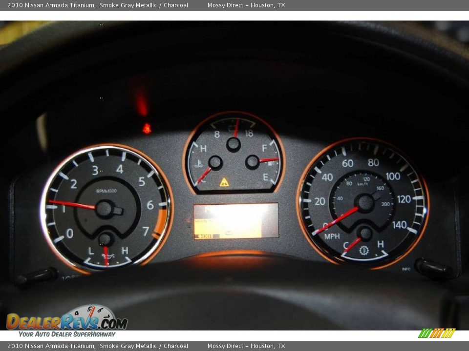 2010 Nissan Armada Titanium Gauges Photo #28