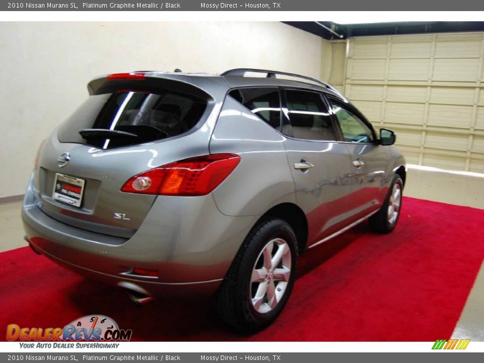 2010 Nissan Murano SL Platinum Graphite Metallic / Black Photo #6