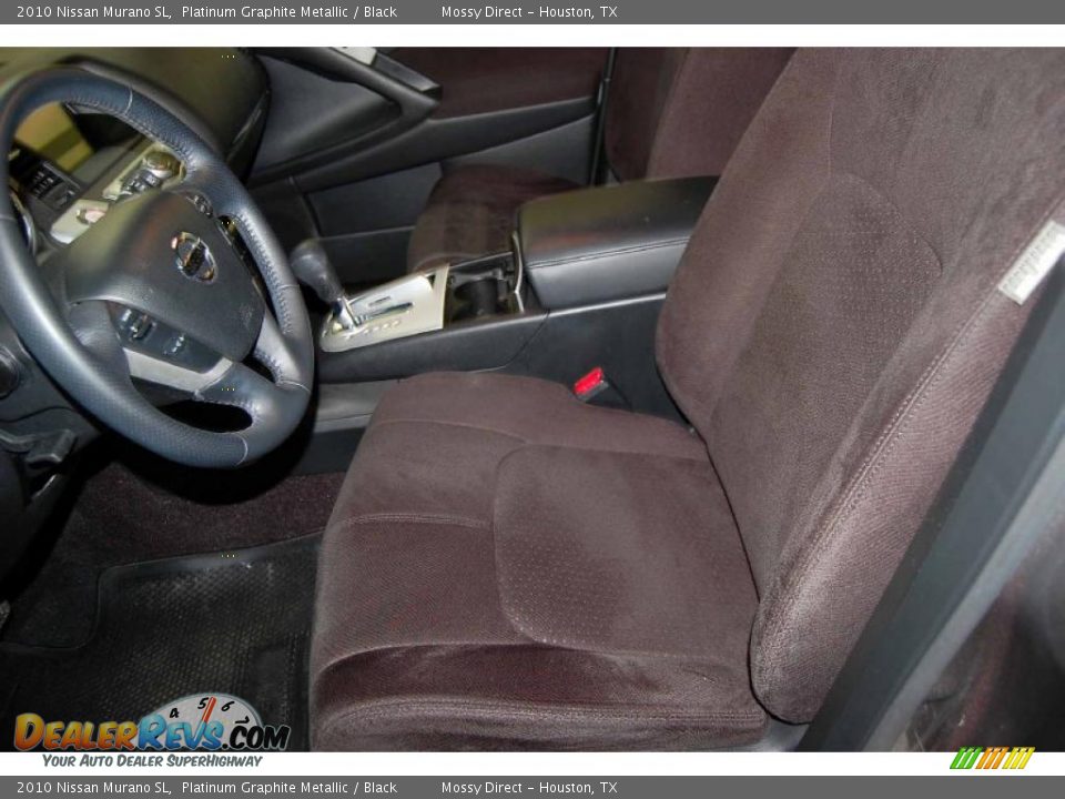 2010 Nissan Murano SL Platinum Graphite Metallic / Black Photo #10