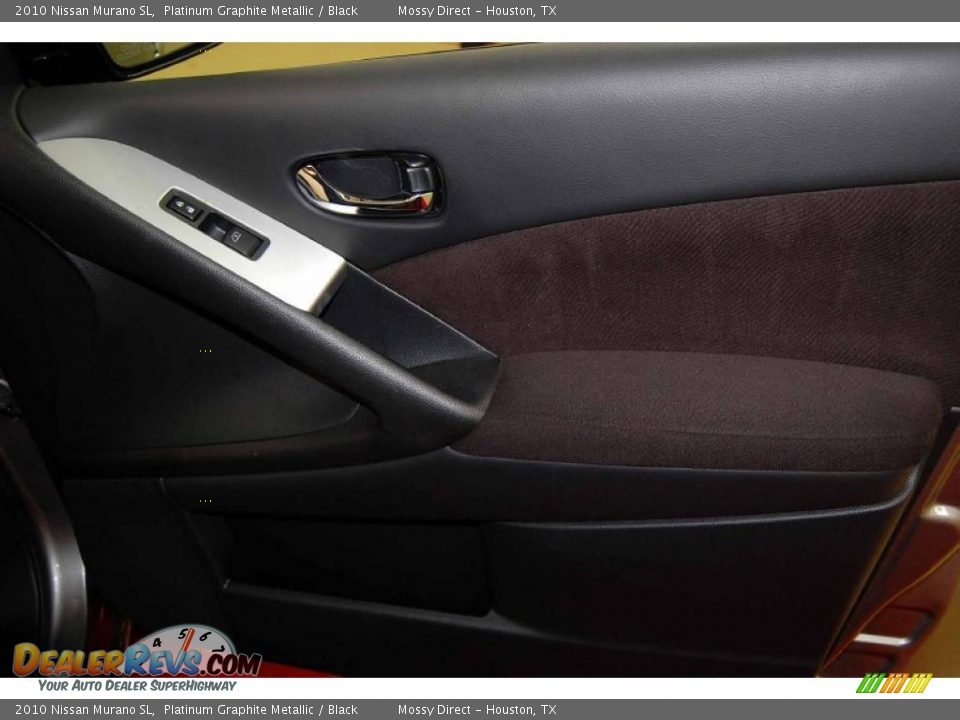 2010 Nissan Murano SL Platinum Graphite Metallic / Black Photo #18