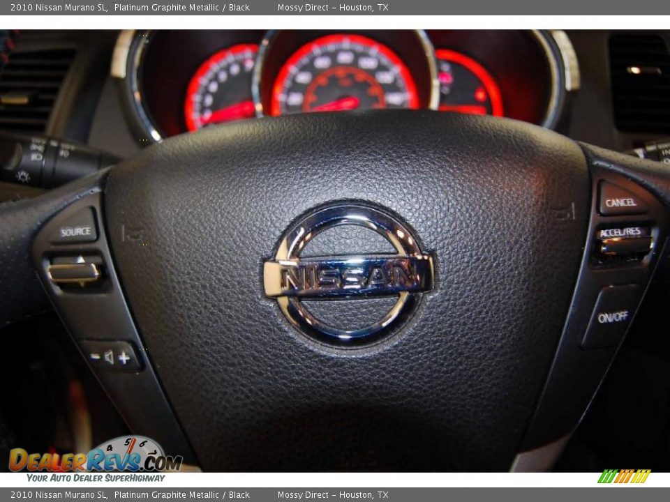 2010 Nissan Murano SL Platinum Graphite Metallic / Black Photo #23