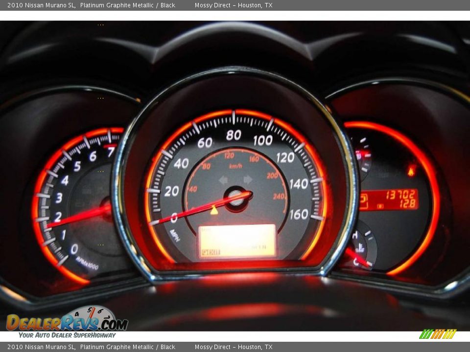 2010 Nissan Murano SL Platinum Graphite Metallic / Black Photo #24