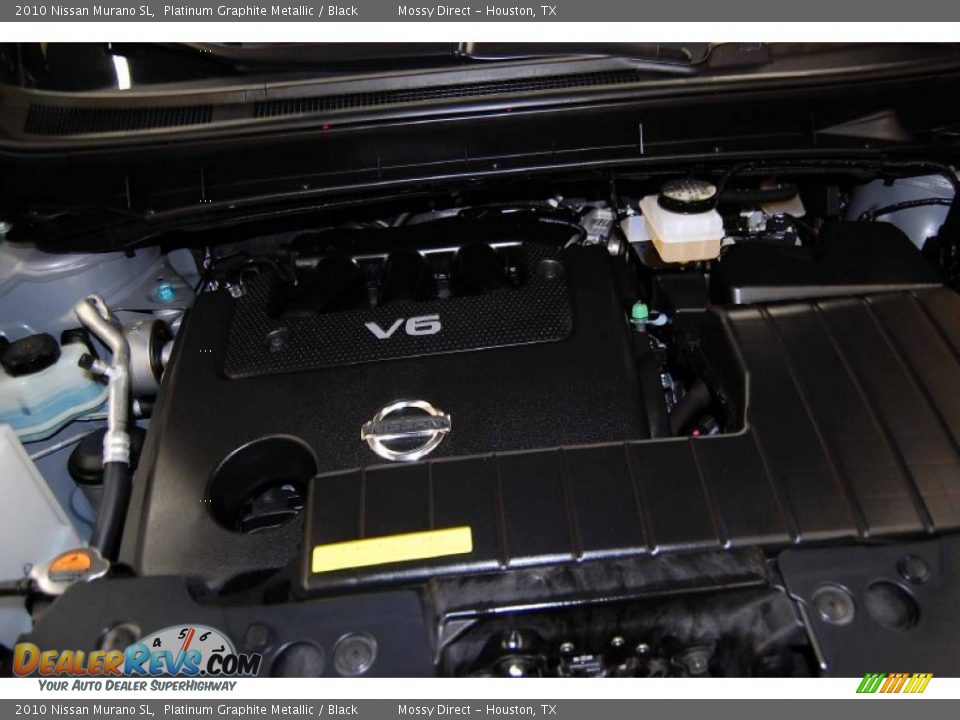 2010 Nissan Murano SL Platinum Graphite Metallic / Black Photo #25