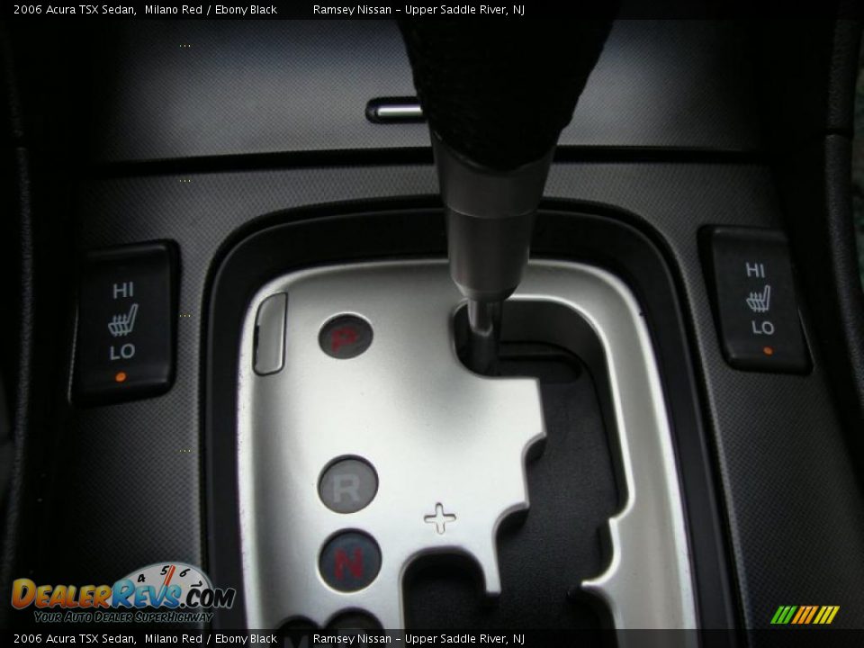 2006 Acura TSX Sedan Milano Red / Ebony Black Photo #24