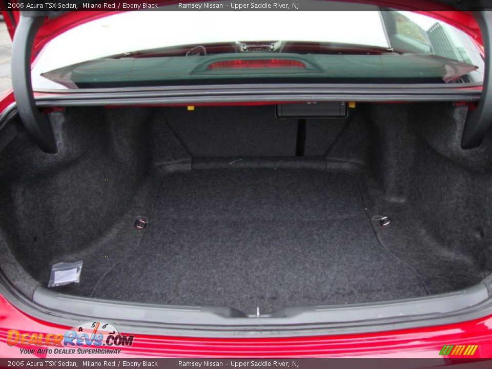 2006 Acura TSX Sedan Milano Red / Ebony Black Photo #27