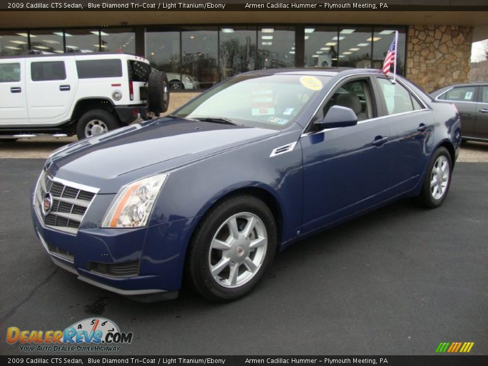 Front 3/4 View of 2009 Cadillac CTS Sedan Photo #2
