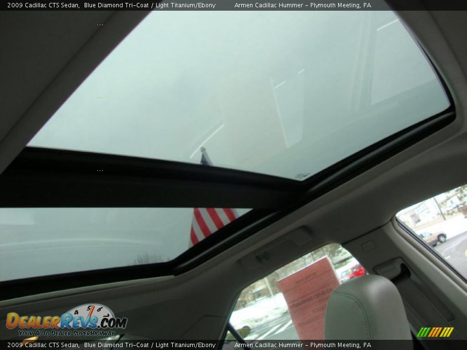 Sunroof of 2009 Cadillac CTS Sedan Photo #20