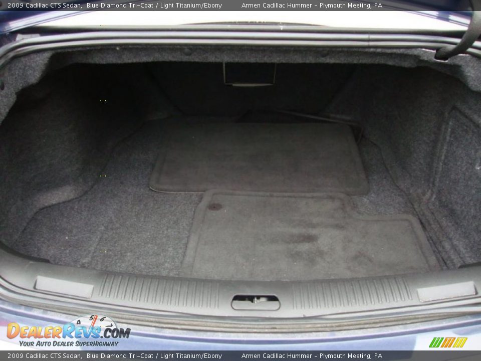 2009 Cadillac CTS Sedan Trunk Photo #22
