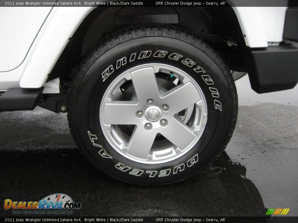 2011 Jeep Wrangler Unlimited Sahara 4x4 Wheel Photo #16