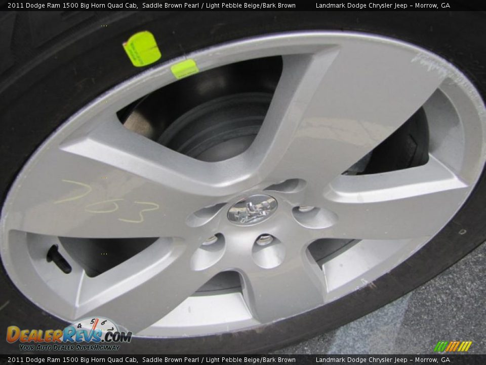 2011 Dodge Ram 1500 Big Horn Quad Cab Saddle Brown Pearl / Light Pebble Beige/Bark Brown Photo #5