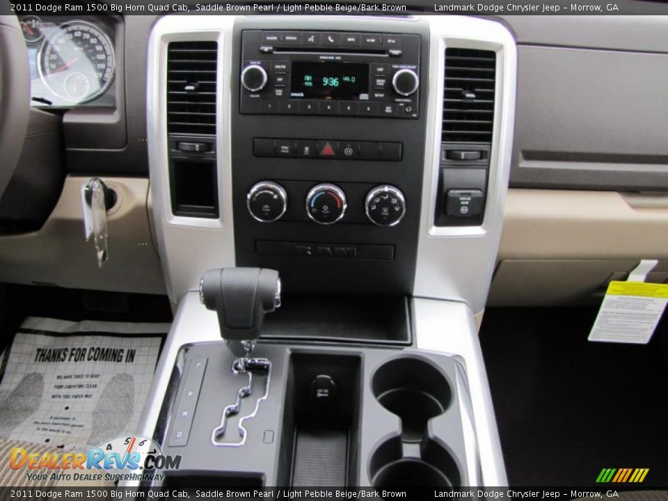 Dashboard of 2011 Dodge Ram 1500 Big Horn Quad Cab Photo #11