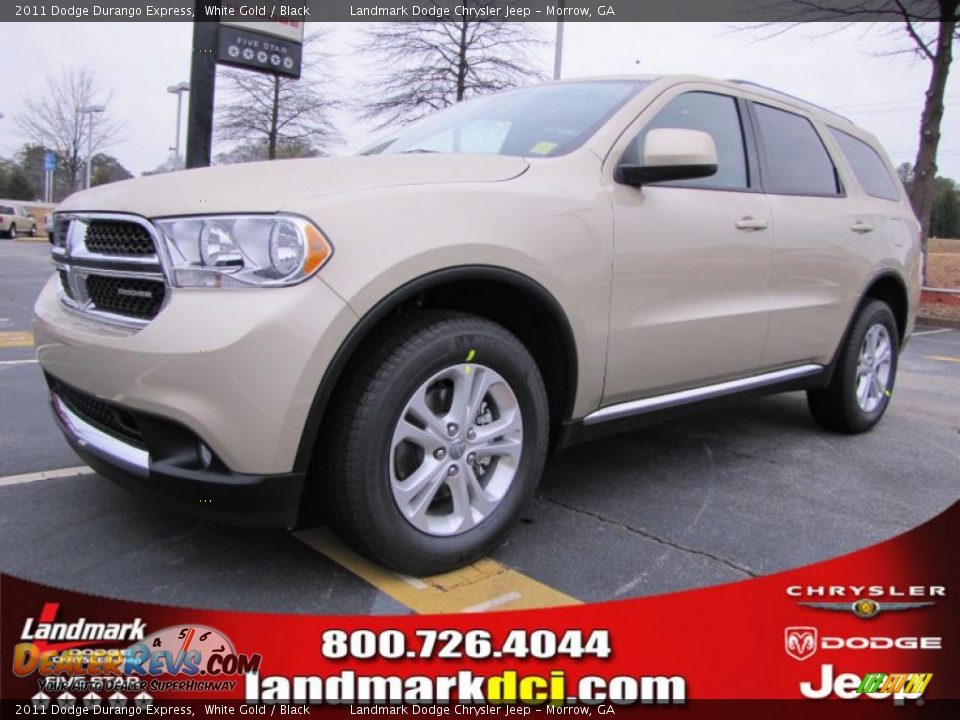 2011 Dodge Durango Express White Gold / Black Photo #1