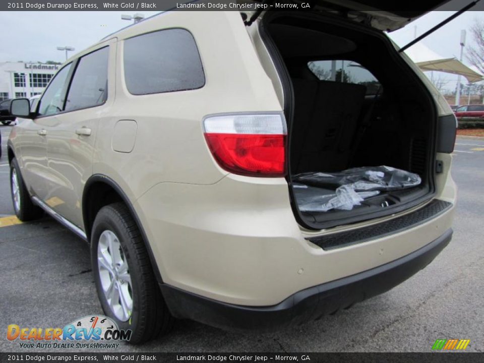 2011 Dodge Durango Express White Gold / Black Photo #8