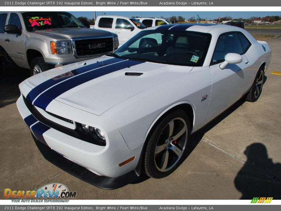 Front 3/4 View of 2011 Dodge Challenger SRT8 392 Inaugural Edition Photo #2