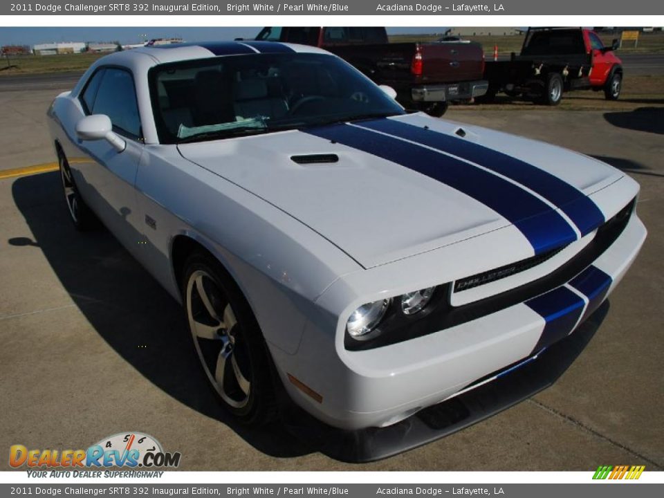 Bright White 2011 Dodge Challenger SRT8 392 Inaugural Edition Photo #12
