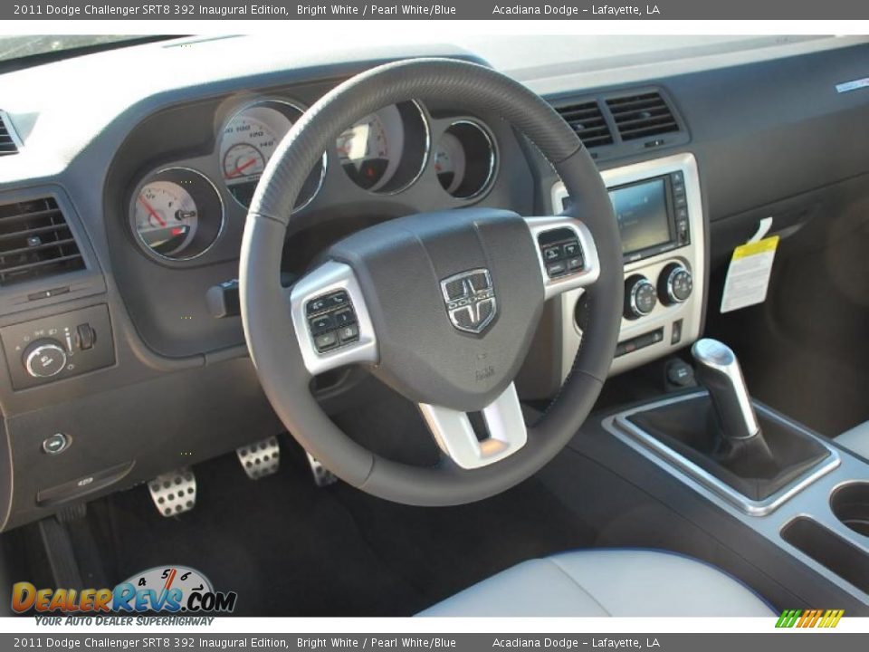 Dashboard of 2011 Dodge Challenger SRT8 392 Inaugural Edition Photo #27
