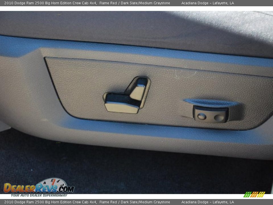 2010 Dodge Ram 2500 Big Horn Edition Crew Cab 4x4 Flame Red / Dark Slate/Medium Graystone Photo #19