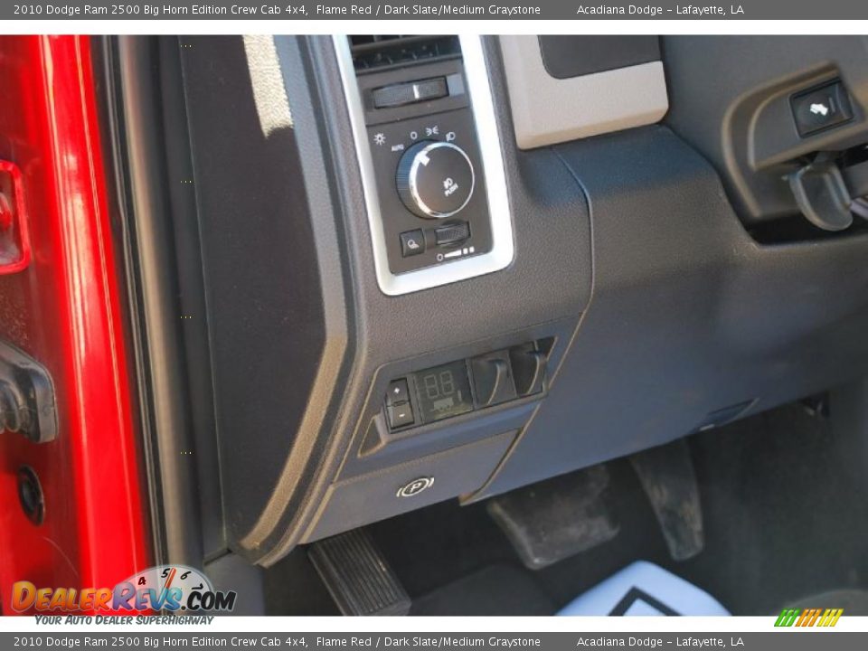 2010 Dodge Ram 2500 Big Horn Edition Crew Cab 4x4 Flame Red / Dark Slate/Medium Graystone Photo #23
